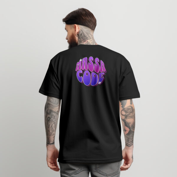 Camiseta Básica Massa Code Grafite - Image 4